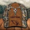 Personalized Nfl Arizona Cardinals Hunting Custom Name Cap