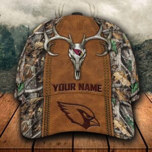 Personalized Nfl Arizona Cardinals Hunting Custom Name Cap