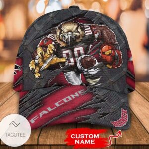 Personalized Nfl Atlanta Falcons 3D Mascot Hat Cap