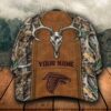 Personalized Nfl Atlanta Falcons Hunting Custom Name Cap