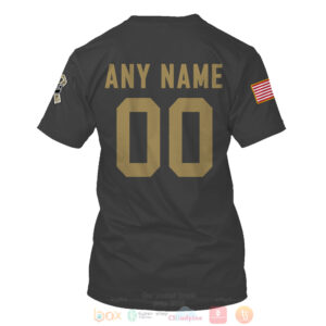 Personalized Nfl Buffalo Bills Salute To Service Black 3D Hoodie Shirt