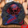 Personalized Nfl Buffalo Bills Skull Custom Name Cap