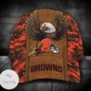 Personalized Nfl Cleveland Browns Eagle Hat Cap
