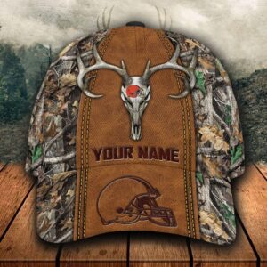 Personalized Nfl Cleveland Browns Hunting Custom Name Cap