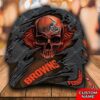 Personalized Nfl Cleveland Browns Skull Custom Name Cap