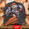 Personalized Nfl Denver Broncos 3D Mascost Custom Name Cap