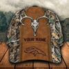 Personalized Nfl Denver Broncos Hunting Custom Name Cap