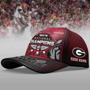 Personalized Nfl Georgia National Champions Cap