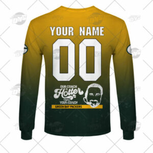 Personalized Nfl Head Coach Matt Lefleur Green Bay Packers 3D Shirt Hoodie