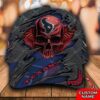 Personalized Nfl Houston Texans Skull Custom Name Cap