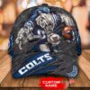 Personalized Nfl Indianapolis Colts 3D Mascost Custom Name Cap
