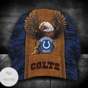 Personalized Nfl Indianapolis Colts Eagle Hat Cap
