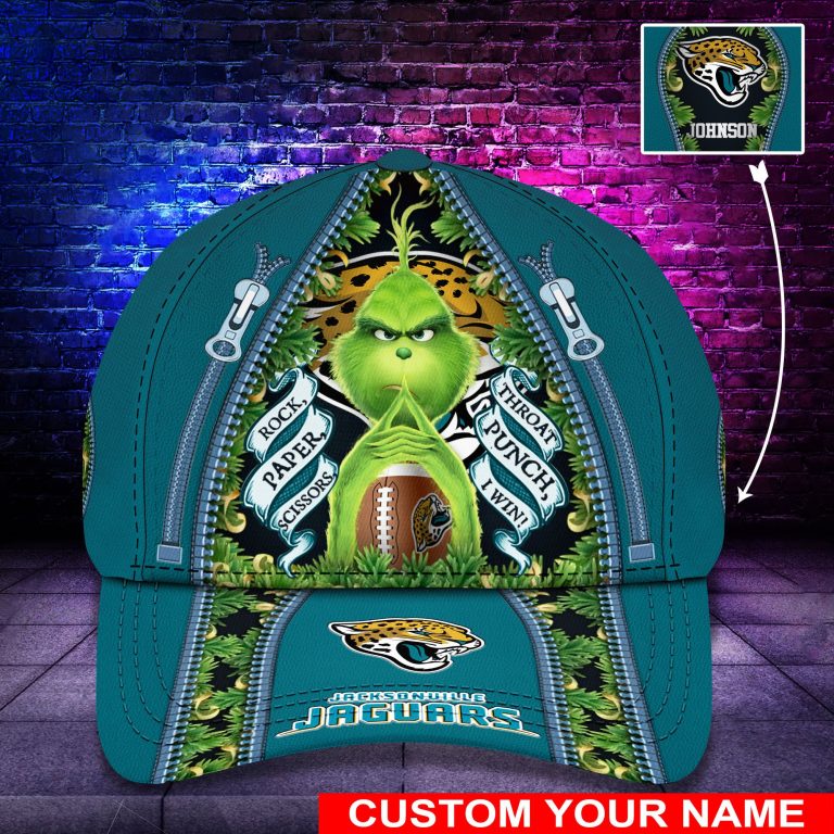 Personalized-Nfl-Jacksonville-Jaguars-The-Grinch-Cap-1