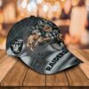 Personalized Nfl Las Vegas Raiders 3D Mascost Custom Name Cap