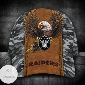 Personalized Nfl Las Vegas Raiders Eagle Hat Cap