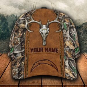 Personalized Nfl Los Angeles Chargers Hunting Custom Name Cap