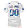 Personalized Nfl Los Angeles Rams White Hologram Color 3D Hoodie Shirt