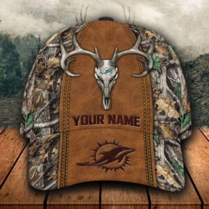 Personalized Nfl Miami Dolphins Hunting Custom Name Cap