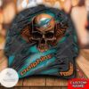 Personalized Nfl Miami Dolphins Skull Hat Cap
