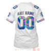 Personalized Nfl Minnesota Vikings Football Team White Hologram Color 3D Hoodie Shirt
