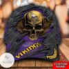 Personalized Nfl Minnesota Vikings Skull Hat Cap