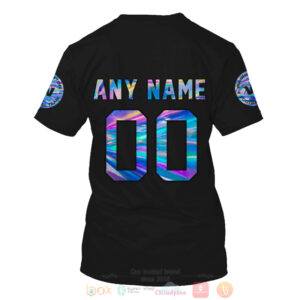 Personalized Nfl National Football League Washington Black Hologram Color 3D Hoodie Shirt