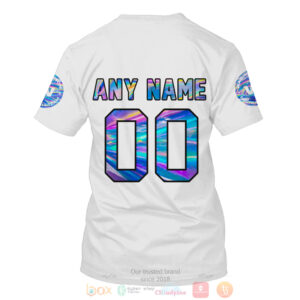 Personalized Nfl National Football League Washington White Hologram Color 3D Hoodie Shirt