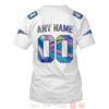 Personalized Nfl New England Patriots Football Team White Hologram Color 3D Hoodie Shirt