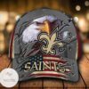 Personalized Nfl New Orleans Saints 3D Eagle Hat Cap