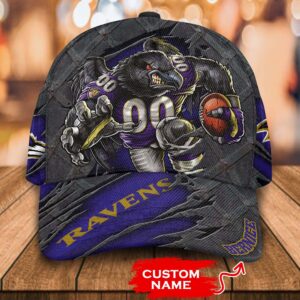 Personalized Nfl New York Giants 3D Mascost Custom Name Cap