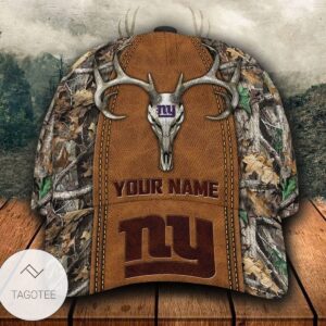 Personalized Nfl New York Giants Hunting Hat Cap
