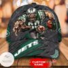 Personalized Nfl New York Jets 3D Mascot Hat Cap