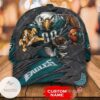 Personalized Nfl Philadelphia Eagles 3D Mascot Hat Cap