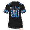Personalized Nfl Philadelphia Eagles Football Team Black Hologram Color 3D Hoodie Shirt