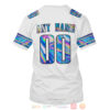 Personalized Nfl Philadelphia Eagles Football Team White Hologram Color 3D Hoodie Shirt