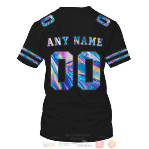 Personalized Nfl Redskins Football Team Black Hologram Color 3D Hoodie Shirt