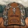 Personalized Nfl San Francisco 49Ers Hunting Custom Name Cap
