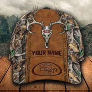 Personalized Nfl San Francisco 49Ers Hunting Custom Name Cap