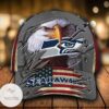 Personalized Nfl Seattle Seahawks 3D Eagle Hat Cap