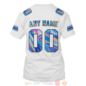Personalized Nfl Seattle Seahawks Football Team White Hologram Color 3D Hoodie Shirt