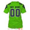 Personalized Nfl Seattle Seahawks Green Custom 3D Shirt Hoodie