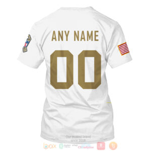 Personalized Nfl Seattle Seahawks Salute To Service White 3D Hoodie Shirt