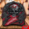 Personalized Nfl Tampa Bay Buccaneers Skull Custom Name Cap