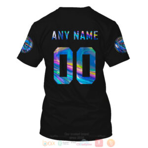 Personalized Nfl Tennessee Titans Black Hologram Color 3D Hoodie Shirt