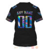 Personalized Nfl Tennessee Titans Football Team Black Hologram Color 3D Hoodie Shirt