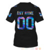 Personalized Nfl Washington Redskins Black Hologram Color 3D Hoodie Shirt