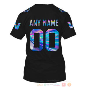 Personalized Nfl Washington Redskins Black Hologram Color 3D Hoodie Shirt
