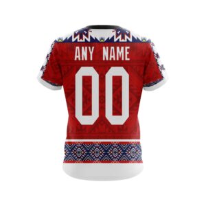 Personalized Nhl Columbus Blue Jackets Native American 3D Shirt Hoodie