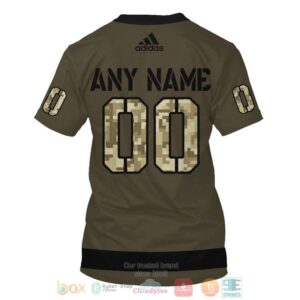 Personalized Nhl New York Rangers Custom Green Camo 3D Shirt Hoodie