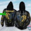 Personalized Notre Dame Fighting Irish Dragon Ncaa 3D Hoodie T Shirt
